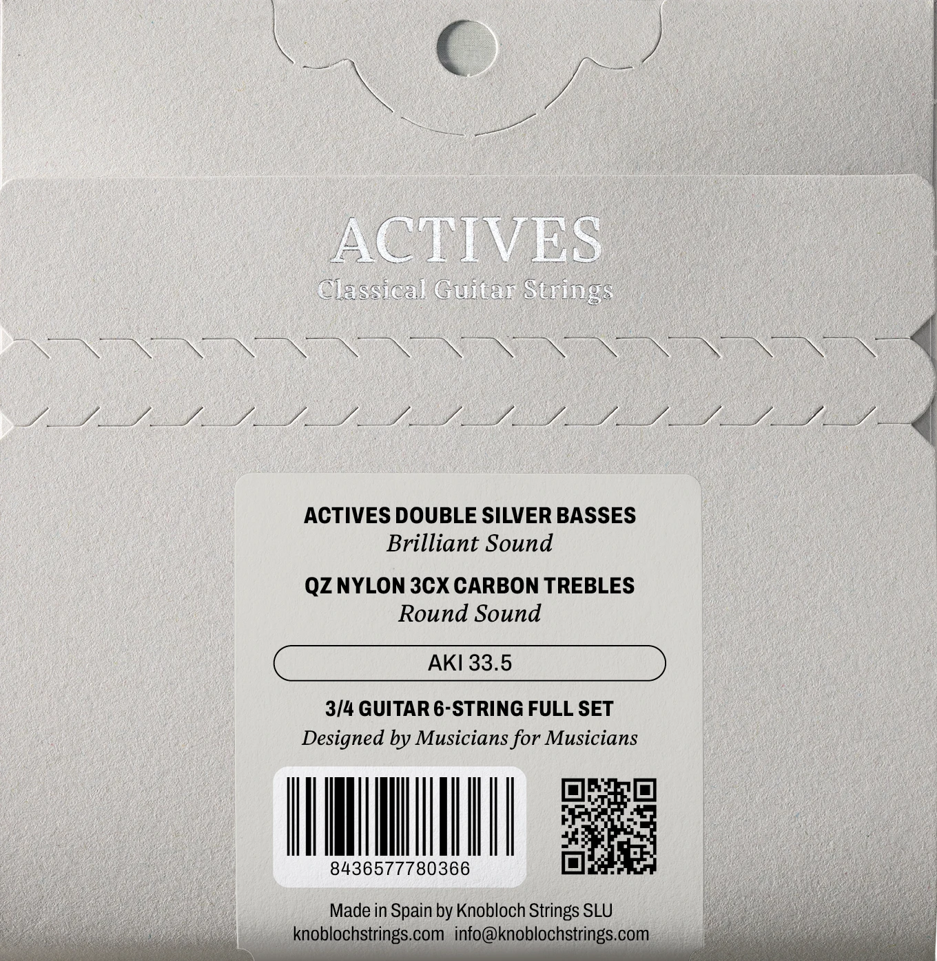 Actives QZ 3CX Nylon 3/4 Full Set Actives QZ 3CX Nylon 3/4 Full Set