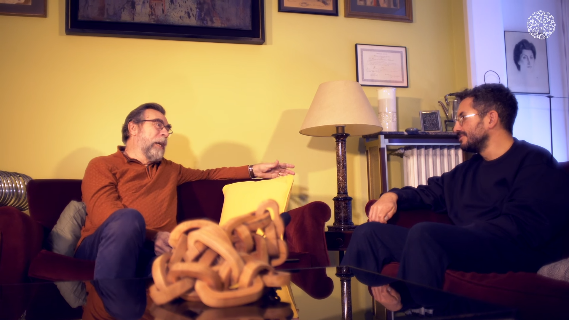 Pedro Mateo interviews Miquel Badal, president of the Mompou Foundation